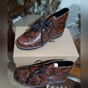 Shoes, Clarks, 6.5 women's, brown